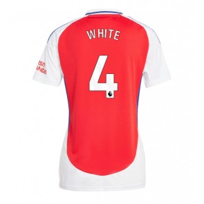 Arsenal Ben White #4 Hemmatröja Kvinnor 2024-25 Kortärmad